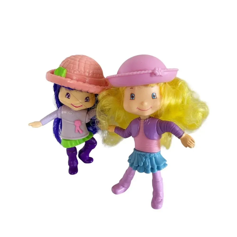 Strawberry Shortcake McDonalds Happy Meal Toys Tea Blossom Angel Cake 7 Figures